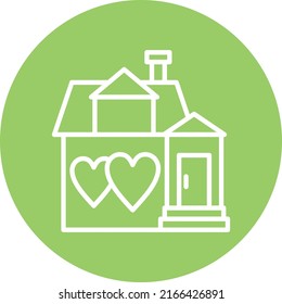 Vector Design Dream House Icon Style