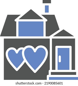 Vector Design Dream House Icon Style