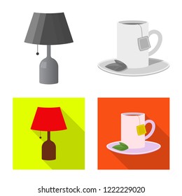 Vector design of dreams and night icon. Set of dreams and bedroom vector icon for stock.