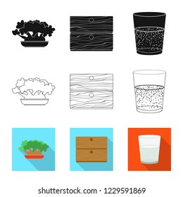 Vector design of dreams and night icon. Set of dreams and bedroom vector icon for stock.