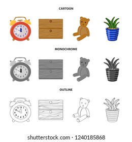 Vector design of dreams and night icon. Set of dreams and bedroom vector icon for stock.