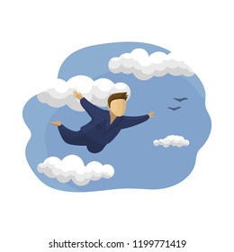 Vector design of dreams and night logo. Collection of dreams and bedroom vector icon for stock.