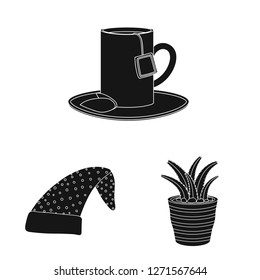 Vector design of dreams and night sign. Collection of dreams and bedroom vector icon for stock.