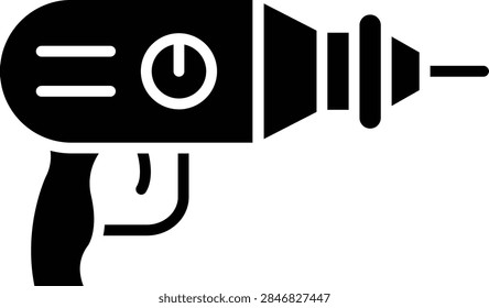 Vector Design Drill Machine Icon Style