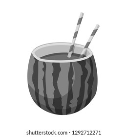 Vector design of drink and bar icon. Collection of drink and party stock symbol for web.