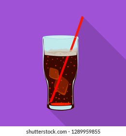 Vector design of drink and bar logo. Set of drink and party stock vector illustration.
