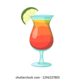 Vector design of drink and bar sign. Collection of drink and party stock vector illustration.
