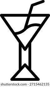 Estilo de icono de bebida de diseño de Vector