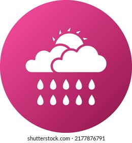 Vector Design Drizzle Icon Style