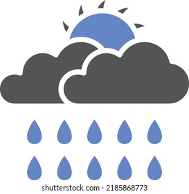 Vector Design Drizzle Icon Style