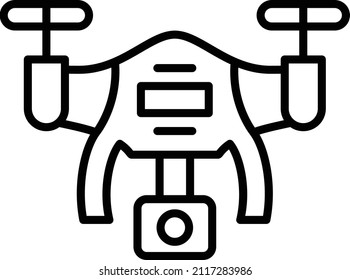 Vector Design Drone Icon Style