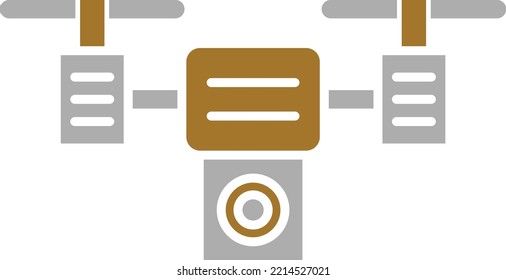 Vector Design Drone Icon Style