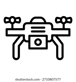 Diseño de Vector Drone Icon Style