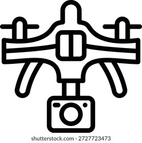 Diseño de Vector Drone Icon Style