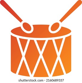 Vector Design Drum Icon Style