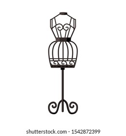 Vector design of dummy and vintage logo. Graphic of dummy and body stock vector illustration.