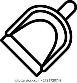 Vector Design Dustpan Icon Style