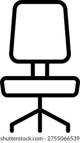 Vector Design Eames Chair Icon Style