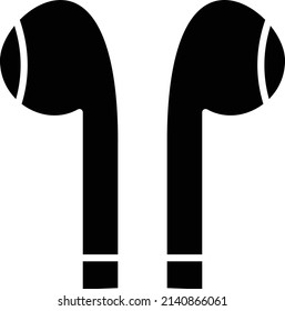 Vector Design Earbuds Icon Style