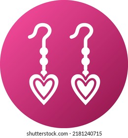 Vector Design Earrings Icon Style