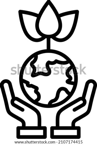 Vector Design Earth Day Icon Style