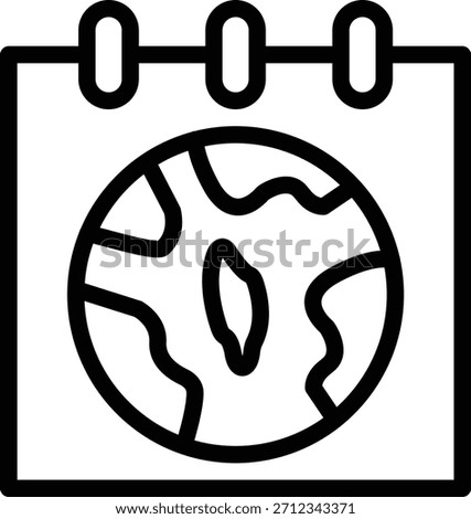 Vector Design Earth Day Icon Style