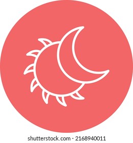 Vector Design Eclipse Icon Style