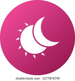 Vector Design Eclipse Icon Style