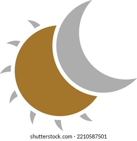 Vector Design Eclipse Icon Style