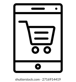 Vector Design e-commerce Icon Style