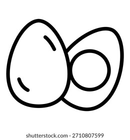 Diseño de Vector Huevos Icon Style