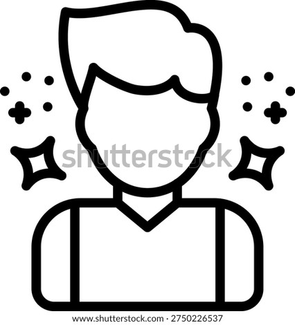 Vector Design Elated Icon Style