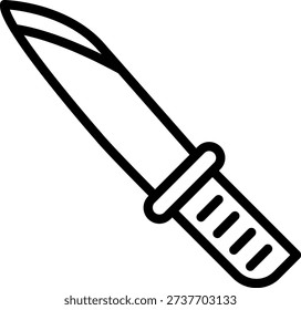 Vector Design Electric Boning Knife Icon Style