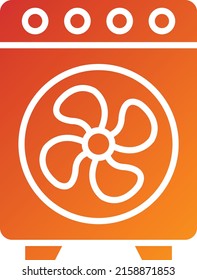 Vectordesign Electric Fan Icon Style