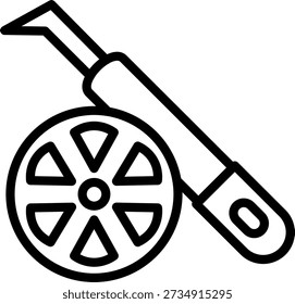 Diseño de Vector Electric Grapefruit Slicer Icon Style