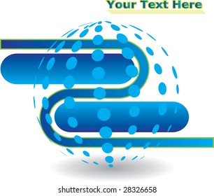 Vector Design Element abstract globe