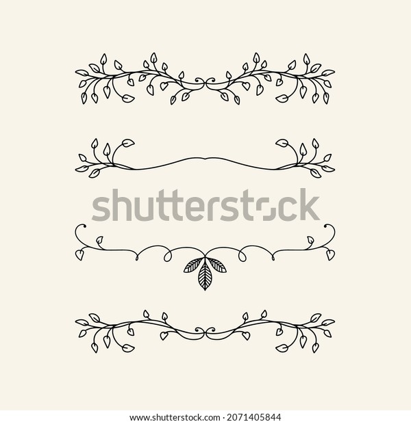 vector design element, beautiful
fancy curls and swirls divider or underline design, black ink
lines. Can be placed on any color. Wedding design
element.