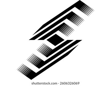 Vector design element black on white background.
Strict modern striped pattern with lines.  Black and white vector background. logo
