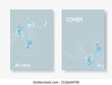 Vector design element. Business technology concept. Business network concept. Digital communication. Abstract vector background