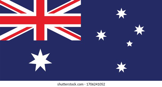 vector design element - flag of Australia