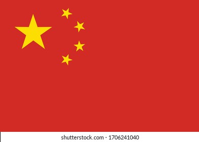 Vector Design Element - Flag Of China