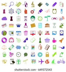 Vector design element and icon set.