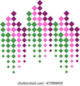 Vector design element for logo, invitation, cover, card and etc. Abstract background.