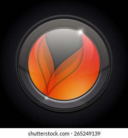 vector design element with shine and shadows. Eps10