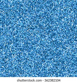 Vector design element. Shiny light blue glitter texture for your art work. Marine metallic shimmer.
