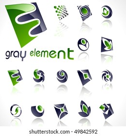 Vector design elements.