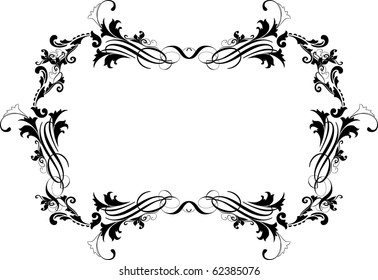 vector design elements for art frame