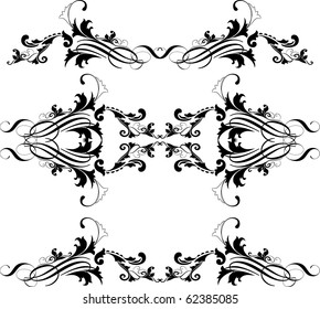 vector design elements for art frame