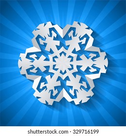 vector design elements christmas cardboard snowflakes pattern happy cut white vacation snowflake wintertime season conceptual scene anniversary trendy mark xmas ceremony cold warm optimistic beauty ar