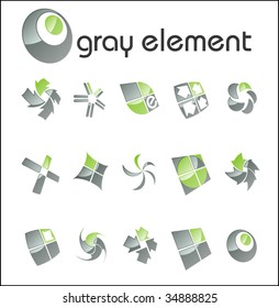 Vector design elements. Set 11.